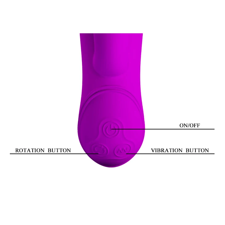 Rabbit Vibrators 30-function Vibrations 7-function Rotations Rechargeable Full Silicone waterproof Sex Toys for Women