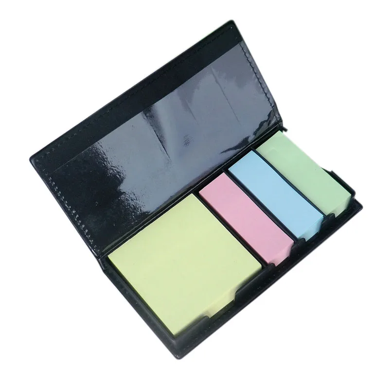
Promotional PU Leather Cover Sticky Note Sets/Memo Pad /Sticky Notes with Calendar 