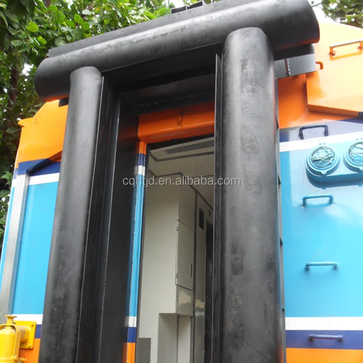 Закрытого типа резиновые мостки для железнодорожного транспортного средства