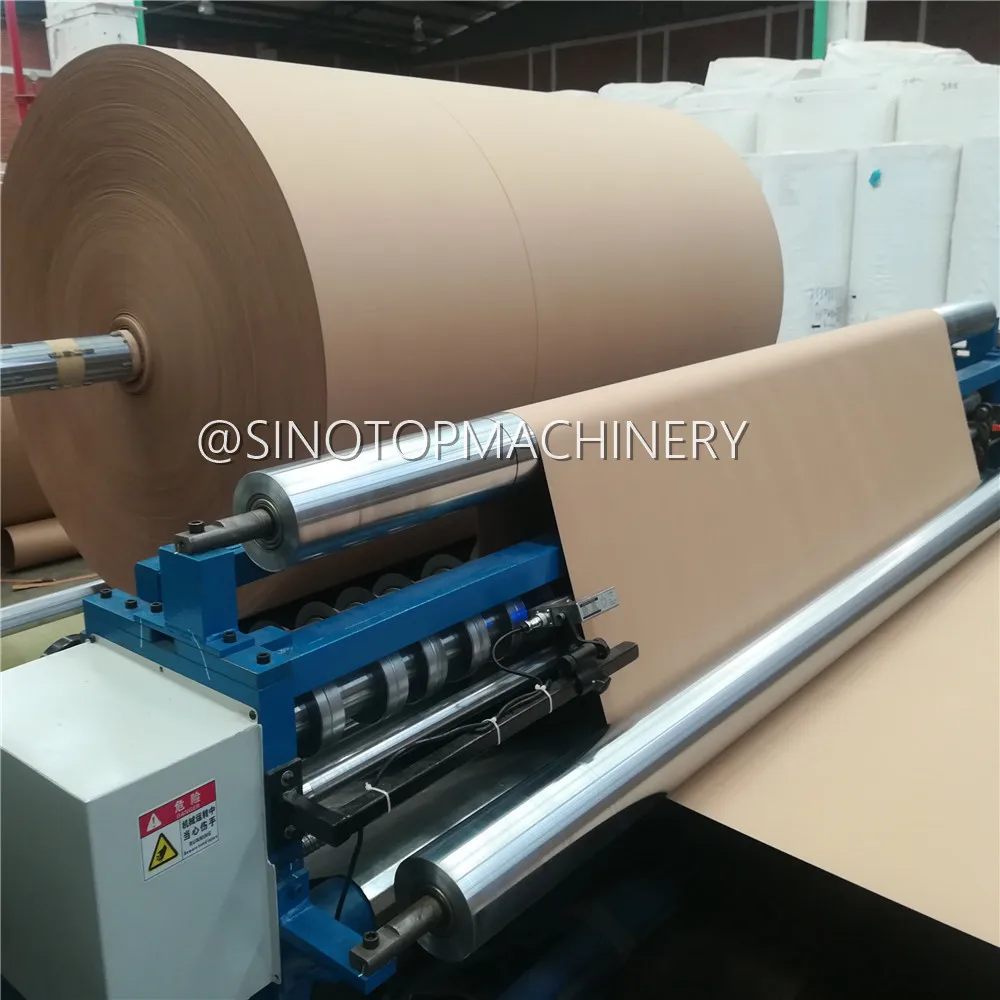 Exporting type Bobbin paper slitter rewinder for cardboard protection