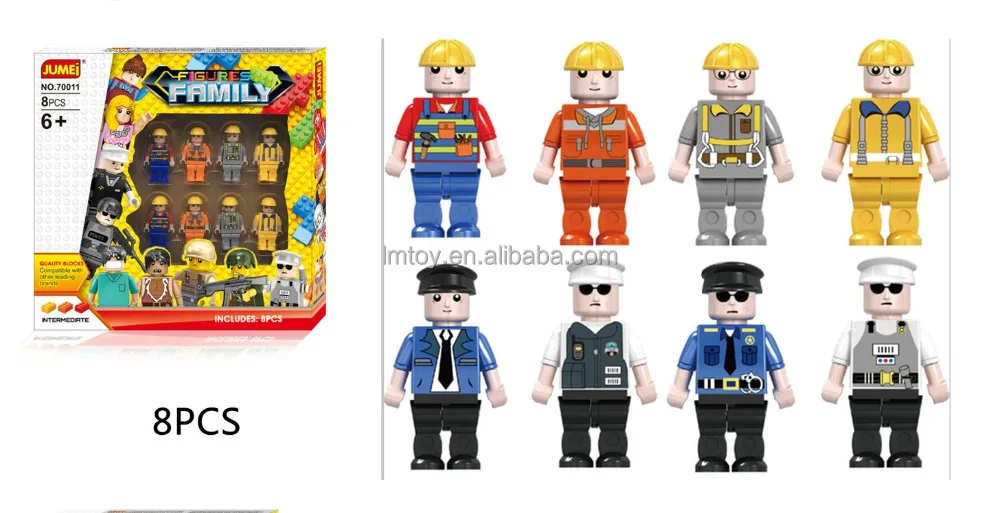 building block mini figure ,figure block family with new design for kids gift