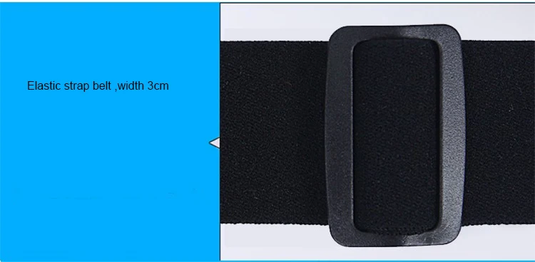 Sport Reflective Waterproof Neoprene Running Belt Waist Pouch Unisex Women Multi-zipper Phone Wallet and Crossbody Bag Zipper