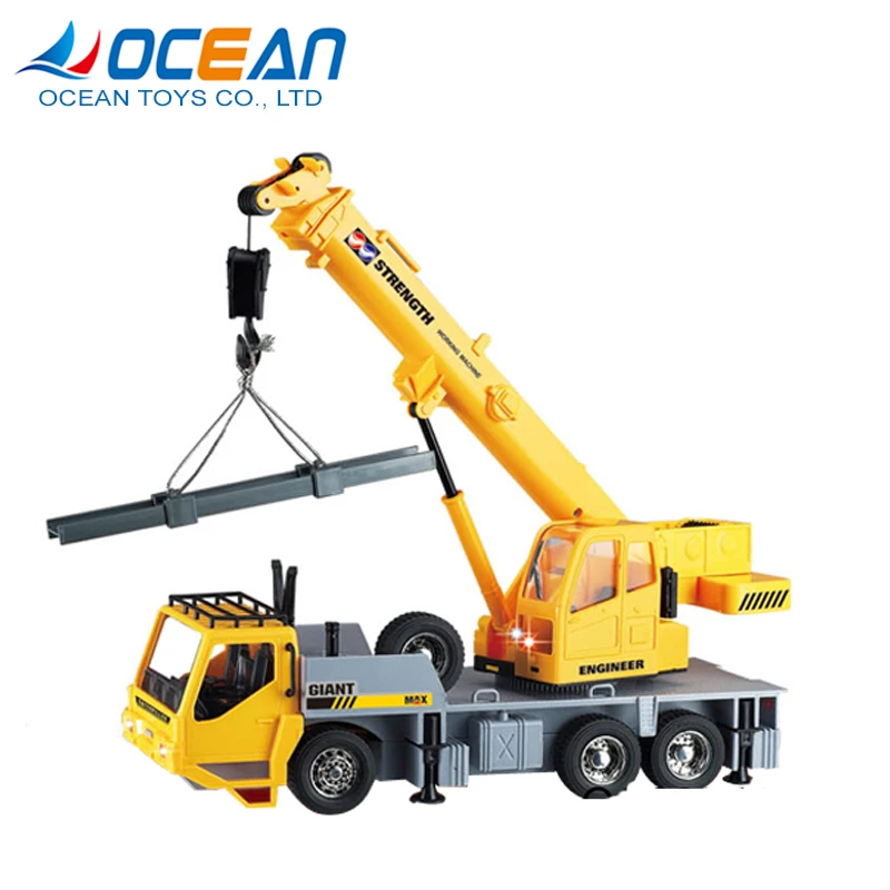 1:24 toy truck plastic radio control toy truck crane OC0295258