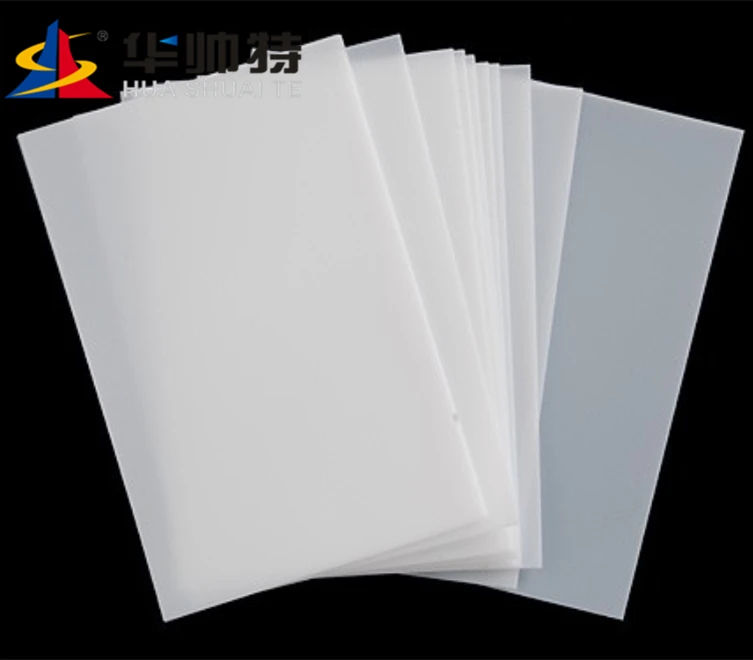 factory wholesale unbreakable 3mm thick milky white translucent acrylic light diffuser sheet for led