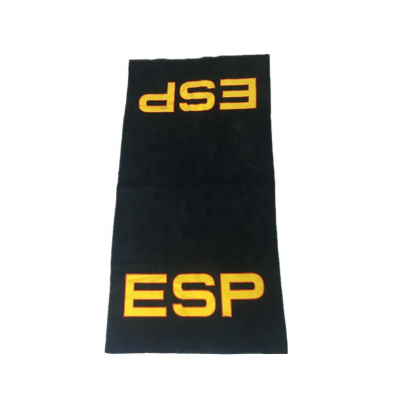 Custom Silk Screen Printed cotton  Beach/Sports towel