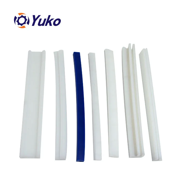 Top quality food grade plastic uhmwpe sheet conveyor plastic wear strip