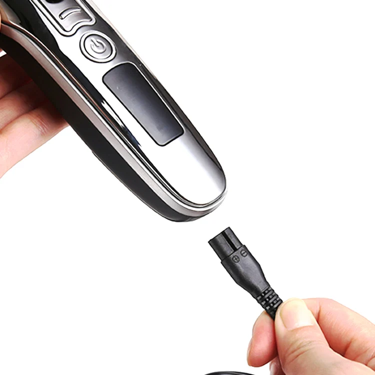 Professional rechargeable electric hair clipper trimmer cordless best hair clippers for men and kids harmless