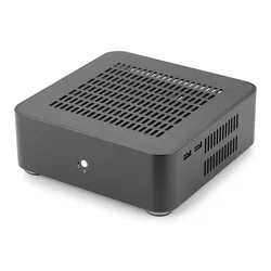 RGeek L65S Computer Case Mini ITX Case USB 3.0 PC Mini Case HTPC with Top Cover Holes