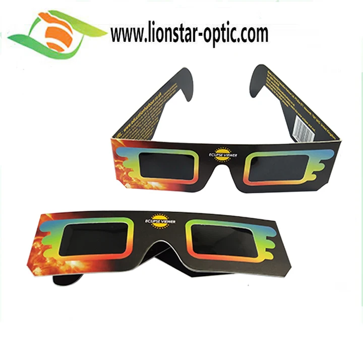 Disposable Paper Solar Eclipse 3d Eye Glasses