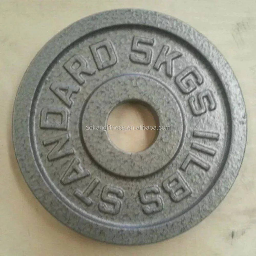
Black Painted Cast Iron Weight Plate 