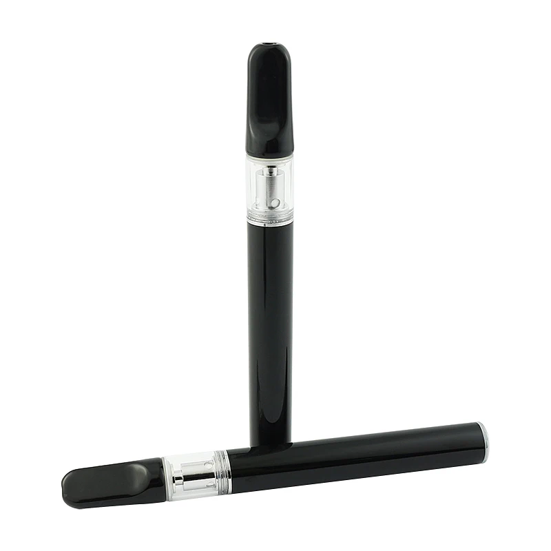 
2019 White Black Color and Metal Material Ceramic Vape Pen For Thick CBD Oil 