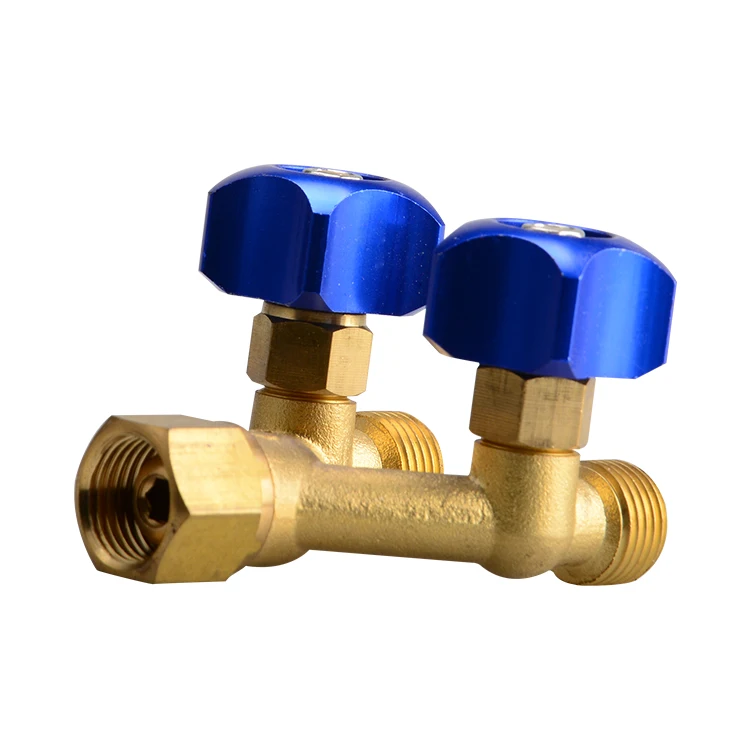 
Wholesale cheap price modern city brass oxygen y connector 
