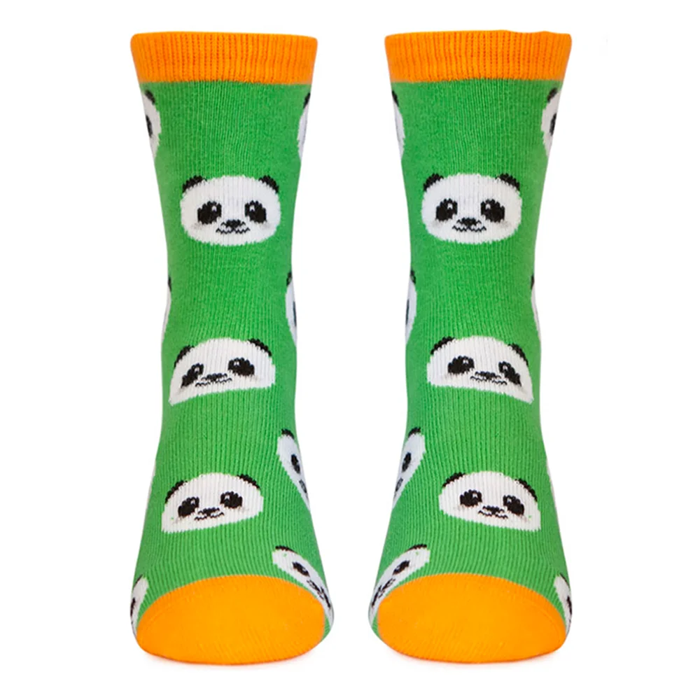 
Custom Brand Kids Cartoon Caramella Panda Socks 