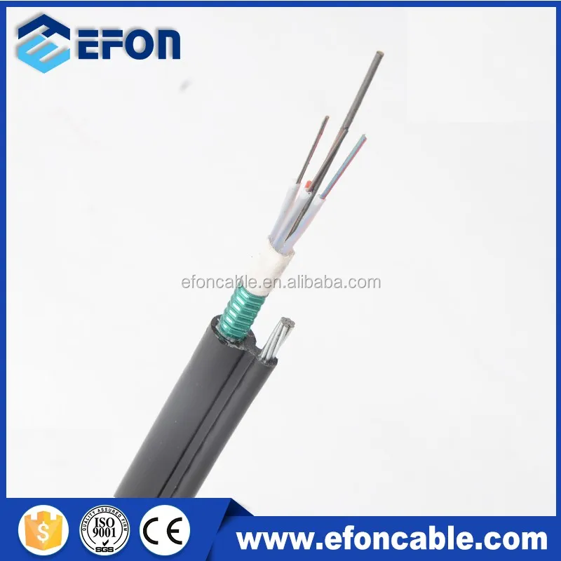 Hot Sale 24 48 96 72 core Outdoor Aerial Self-supporting single mode fig8 aerial Fiber Optic Cable