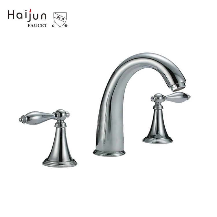 Haijun Nice Design cUPC Dual Handle Bathroom Sanitary Ware Faucet