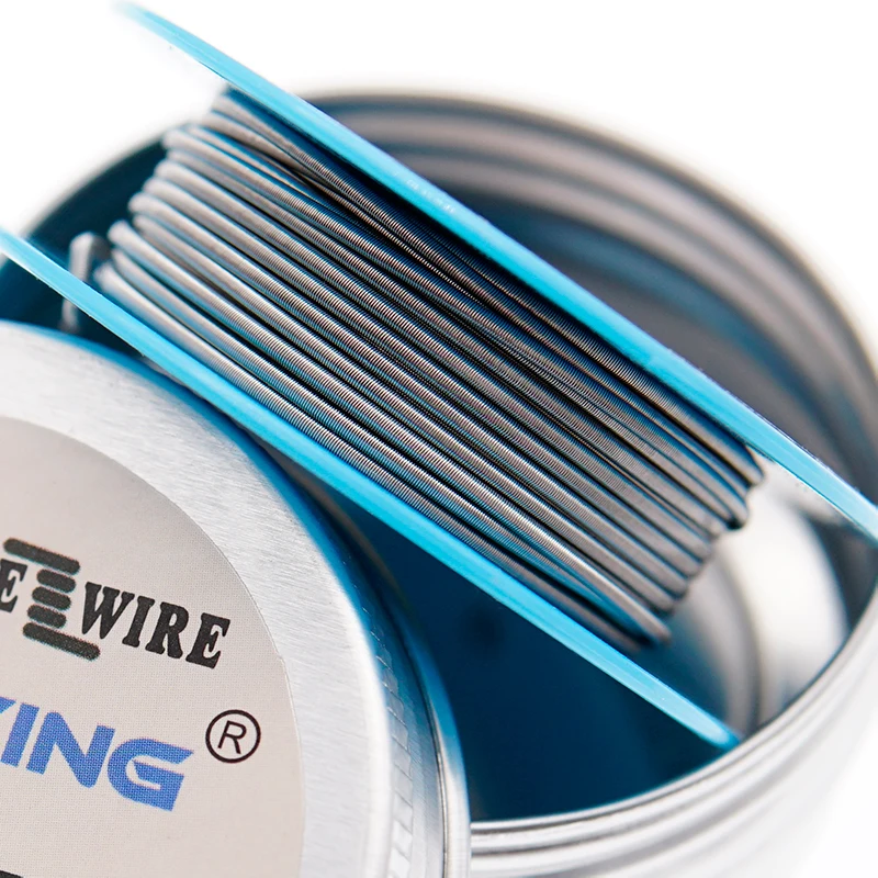 
NEW ARRIVALS FUSED CLAPTON COIL WRAPPED WITH 36G 316L SS 
