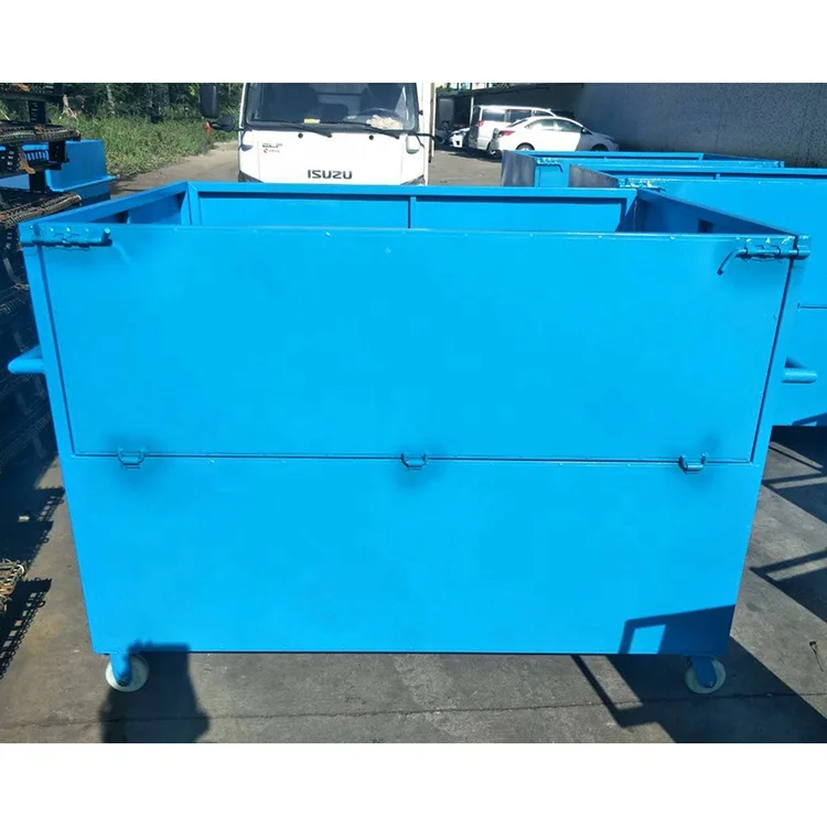 
 Прочный промышленный контейнер для хранения на колесах  