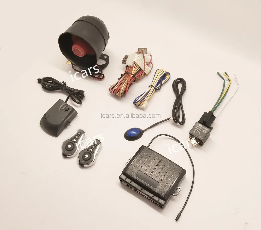 12V 24V Auto parts OEM or ODM car alarm systems and tracking systems remote control 2018