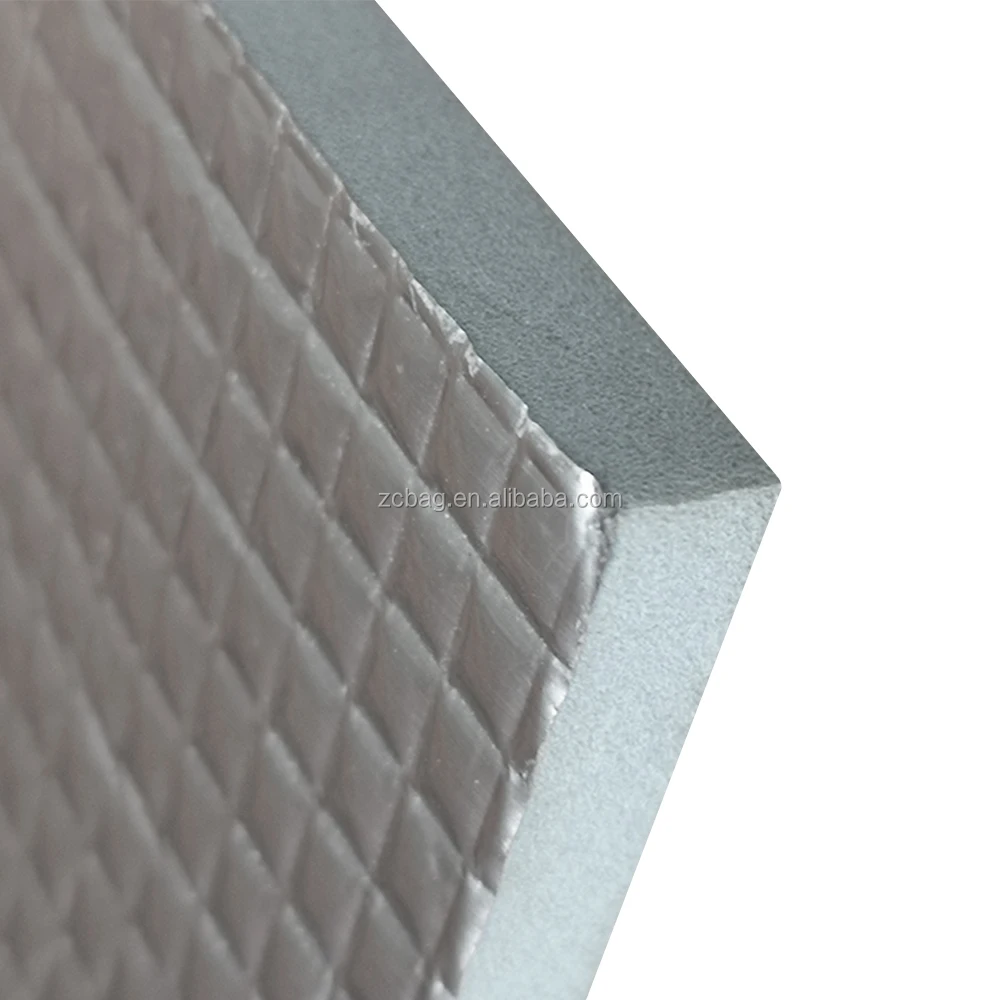 Self adhesive aluminum foil foam insulation soundproof and fireproof polyethylene foam sheet