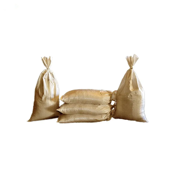 Green military pp woven sand bags polypropylene