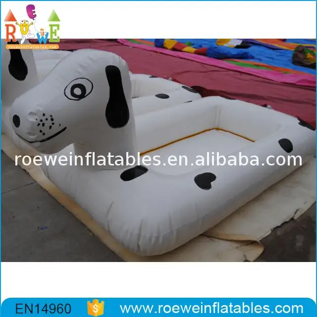 
Factory direct small water toys for kids inflatable water game toys water floating dog pool 