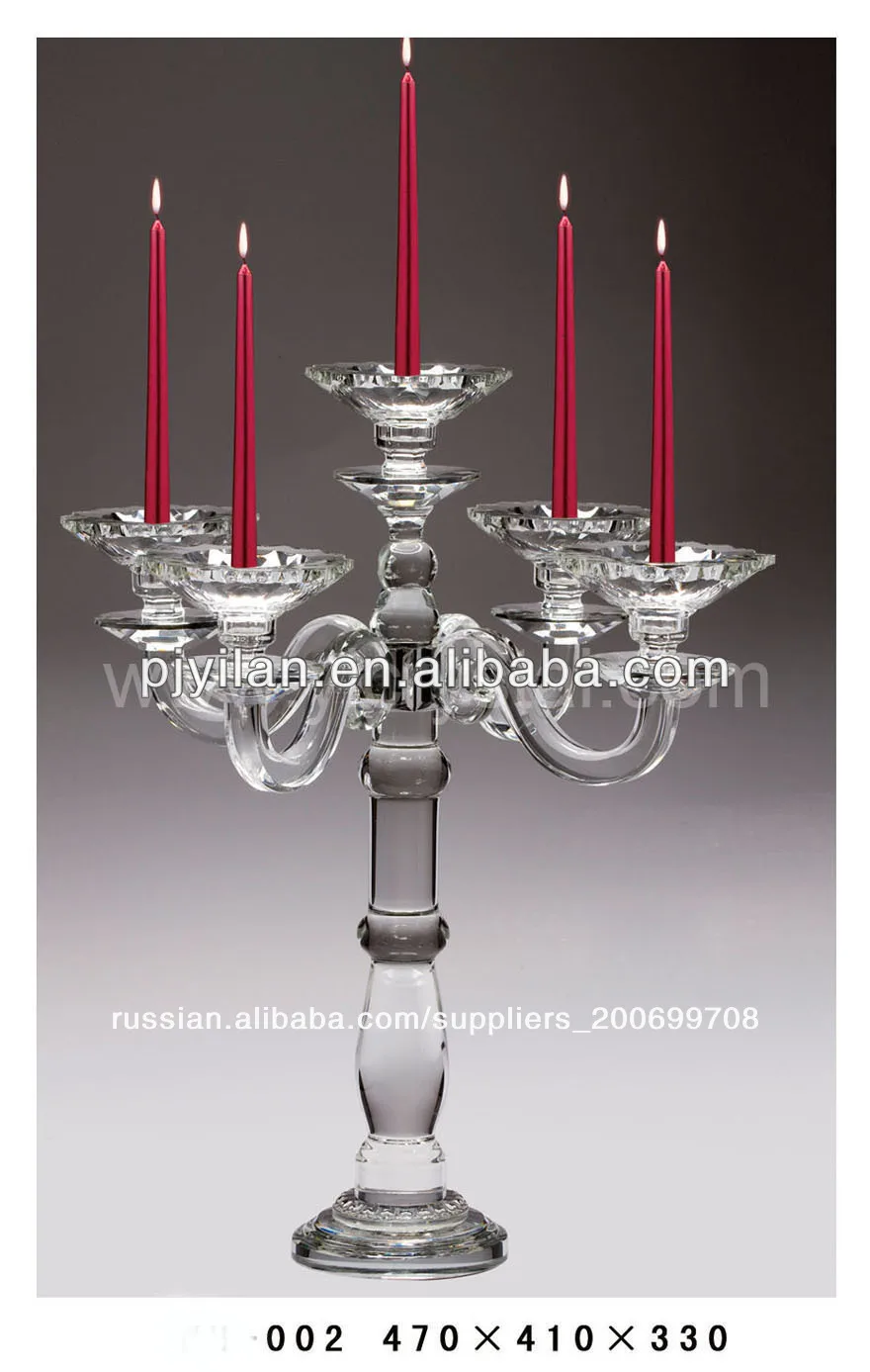 elegent свадебное центральными ясно 5 оруёия подсвечники из бисера