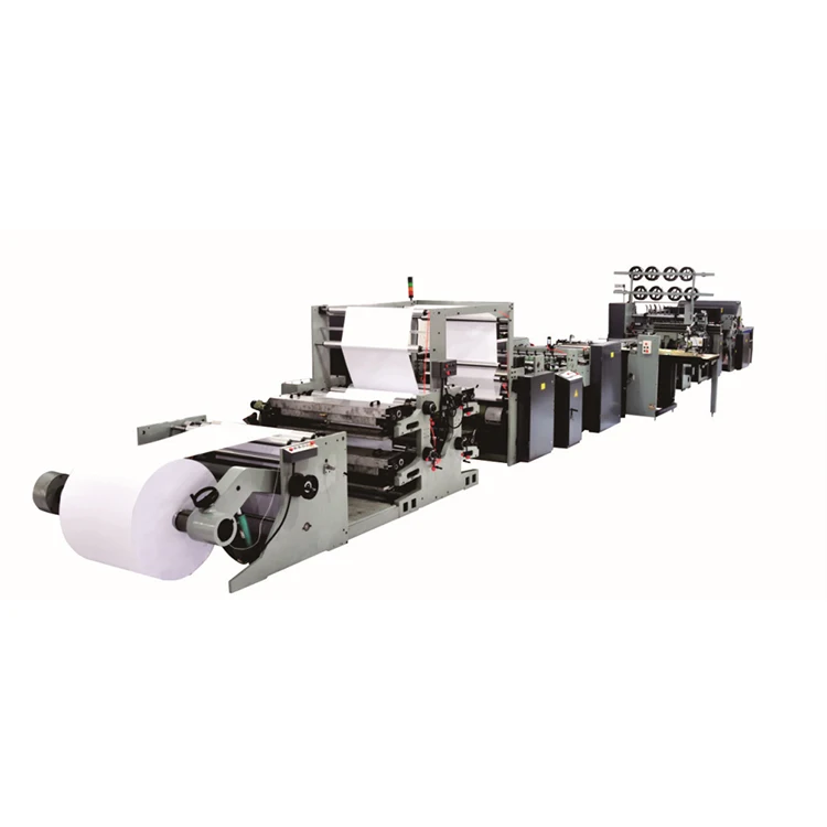 
Wholesale high quality hot sale flexo printing paper notebook making machine 