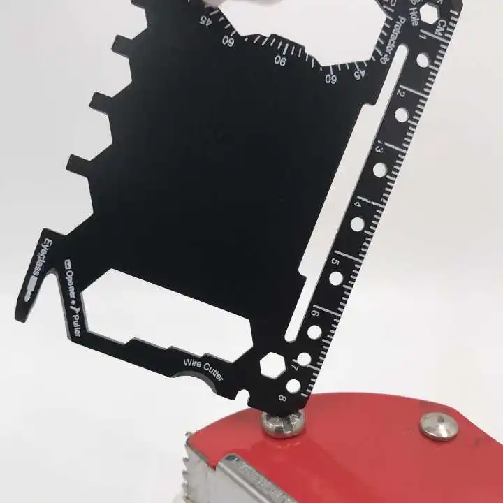 Пользовательский инструмент выживания бумажник карманная Кредитная карта мульти инструмент