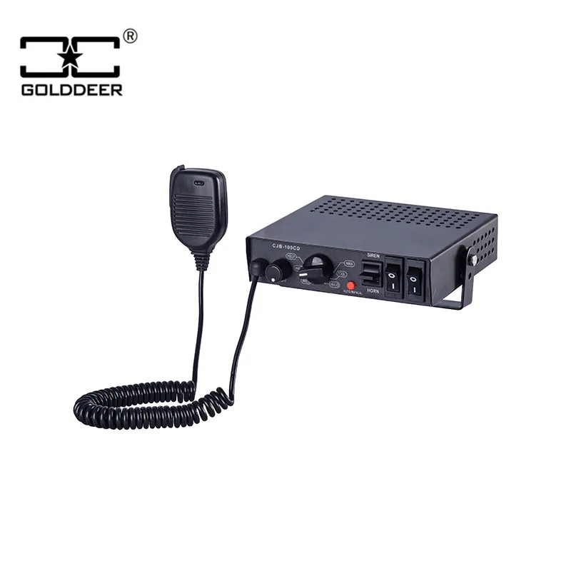 100W 12v LED Warning Alarm Siren Ambulance Electronic Siren (CJB-100CD)