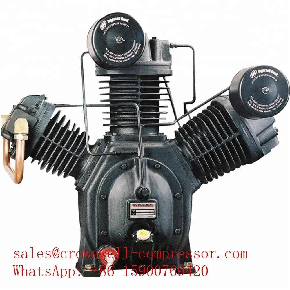 Ingersoll Rand H15T4XB15/344-FF high pressure FF series Electrical Reciprocating piston Air Compressor horizontal tank Type 30
