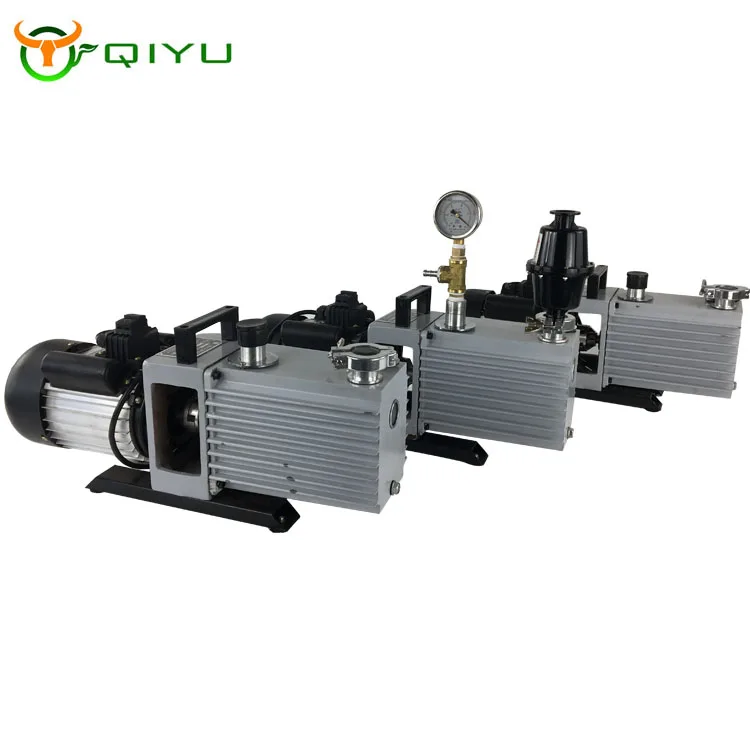 Механический вакуумный 2-х ступенчатый насос лаборатории пластинчато-роторный вакуумный масляный насос