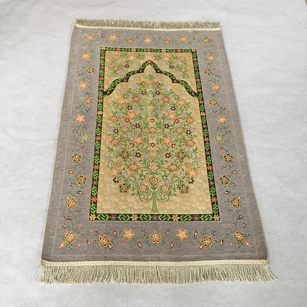 Wholesale mini muslim quilt foam foldable prayer mat travel