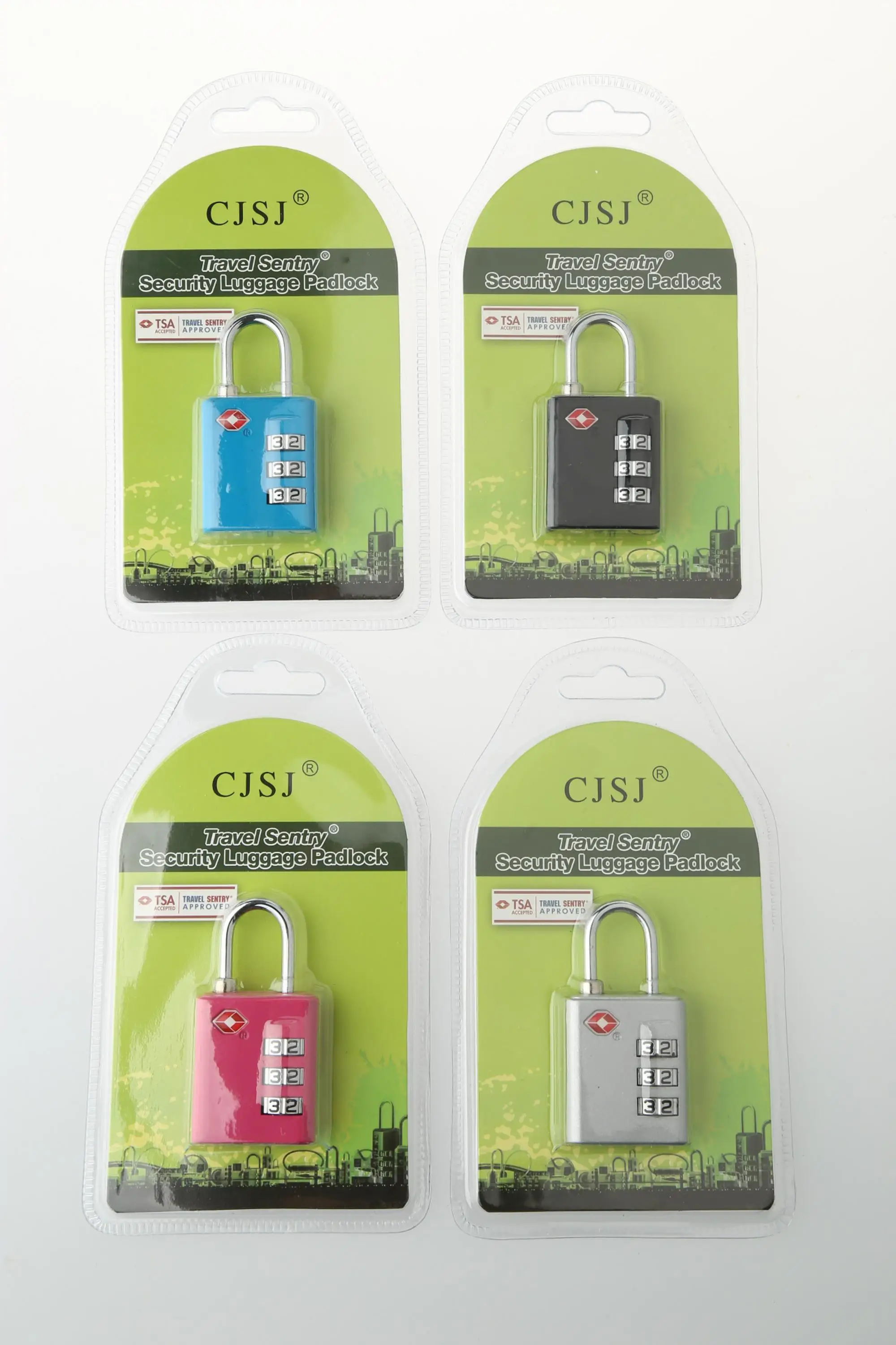 TSA-553 замок TSA нового дизайна от производителя 3 знака после запятой металла