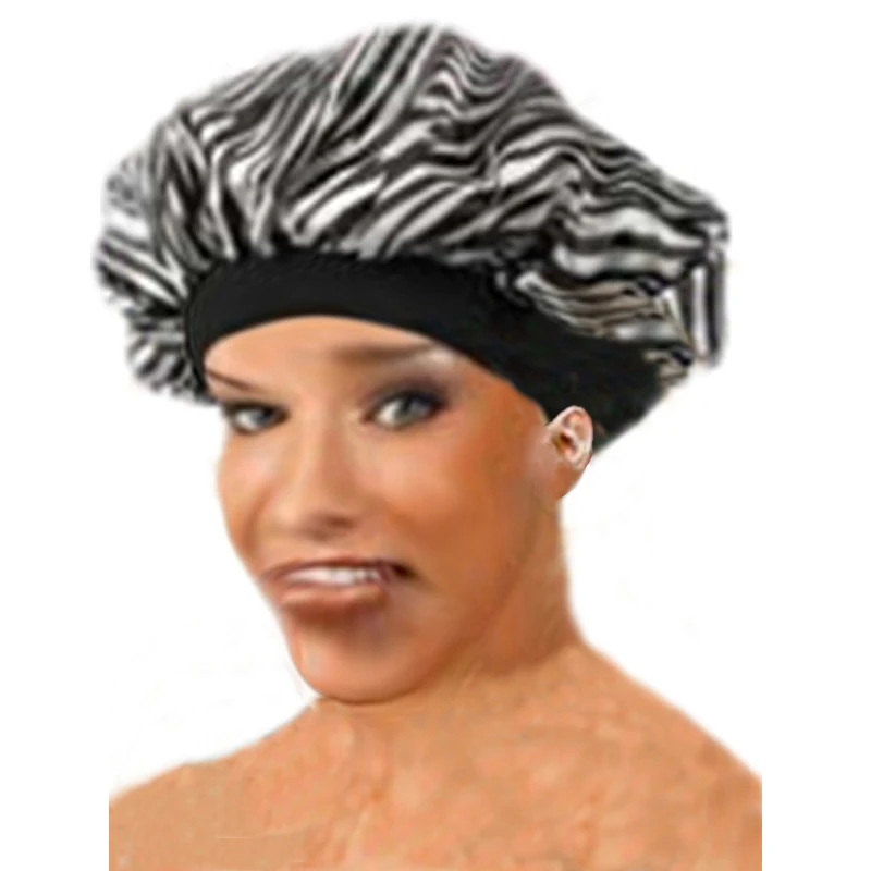 Simple unisex Cotton crochet hat cap with net Elastic handmade knitted hat Netted hair headband beanie muslim kufi hat