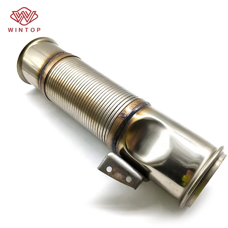 Good Quality OEM 1734040 Stainless Steel Truck Exhaust System Flexible Pipe