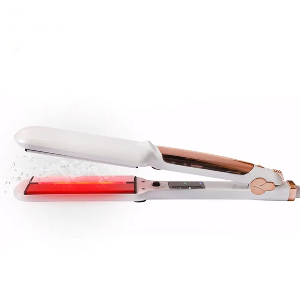 ИК-выпрямитель для волос с аргановым маслом, инновационный продукт, керамика с быстрым нагревом, новые продукты, 2019 турмалиновый светодиод
