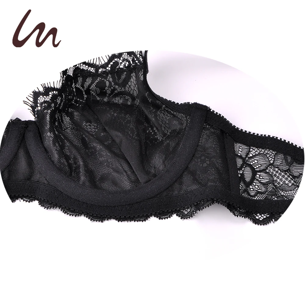 ODM OEM Custom Label Women Sexy Bra Transparent Lingeries Underwear Brassier