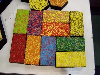 Reliable Manufacturer Wholesale Recycled Rubber Roof Tiles Rubber Flooring Pad Rubber Tiles