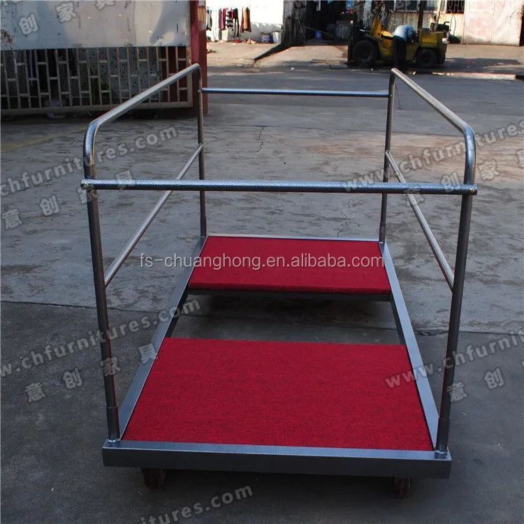 durable and strong table trolley for round and rectangular table YC-0283-1