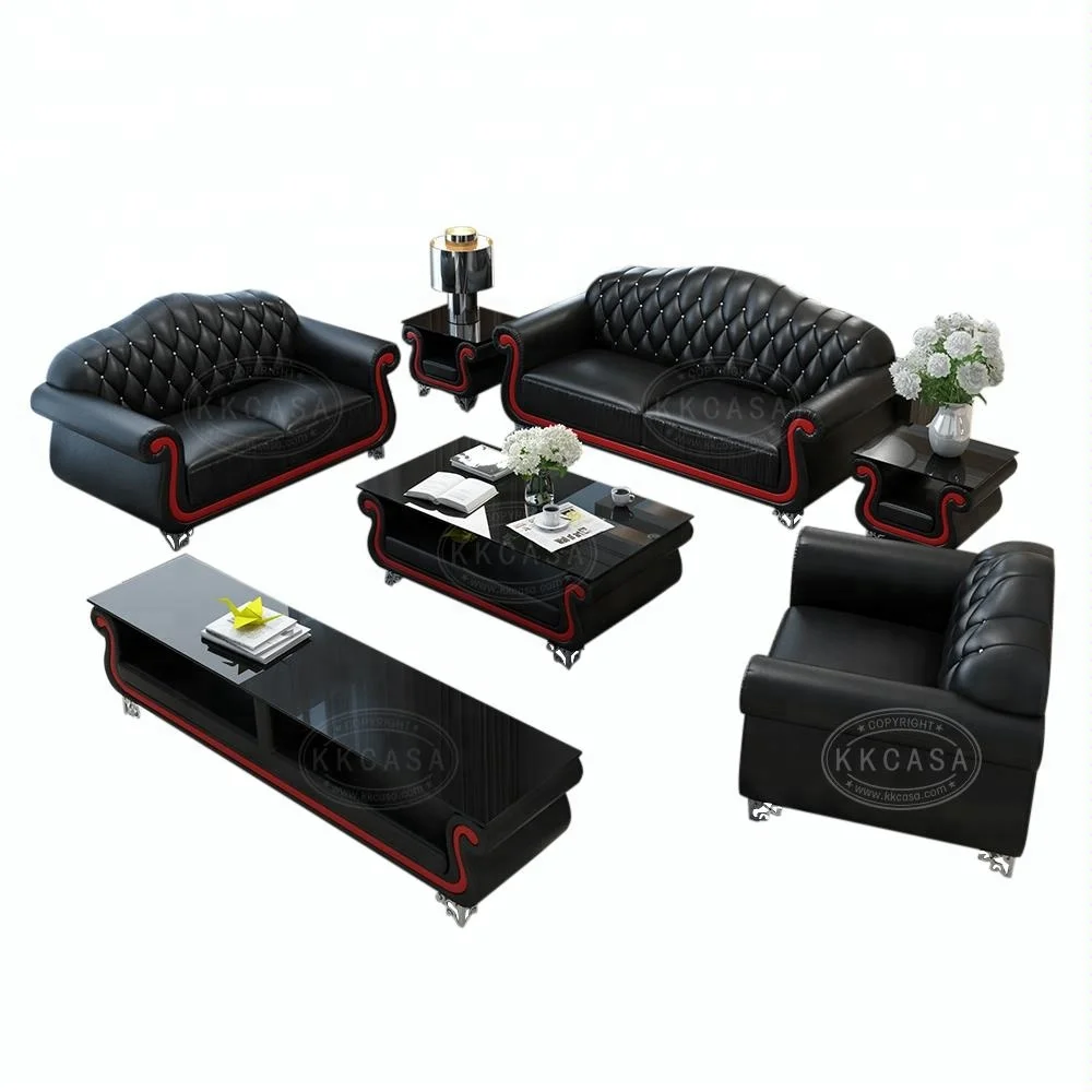 Luxury Italy Life Used Style Living Room Modern Furniture sofa set
