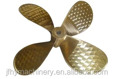 
OEM aluminum die casting boat propeller 