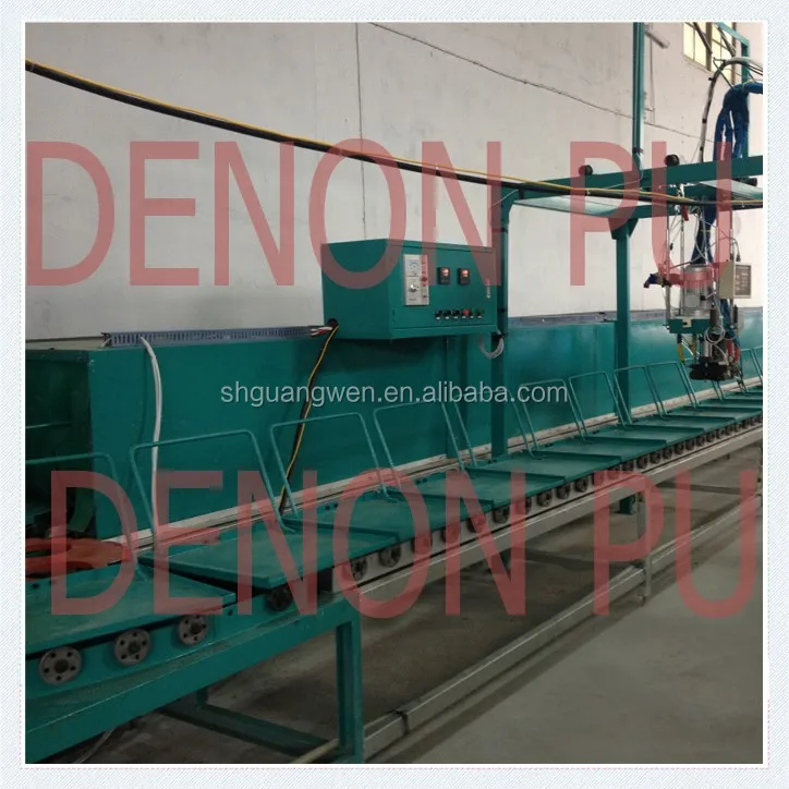 PU pouring shoe making machine \ PU pouring sole making machine