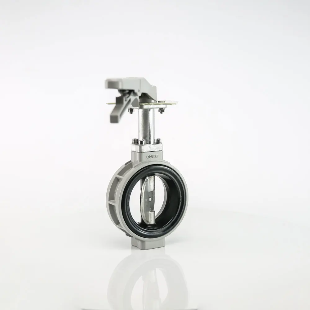 TKFM анти-пот вафельное соединение алюминиевый сплав корпус бабочка клапан 6 дюймов