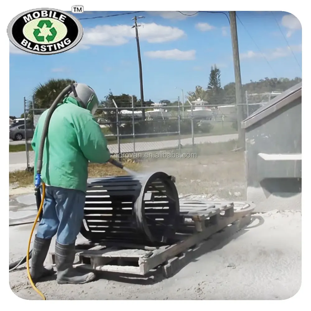 2017 лучшее качество, Китай, подвижная беспыльная пескоструйная обработка с прицепом/наружный недорогой беспыльный Пескоструйный Аппарат