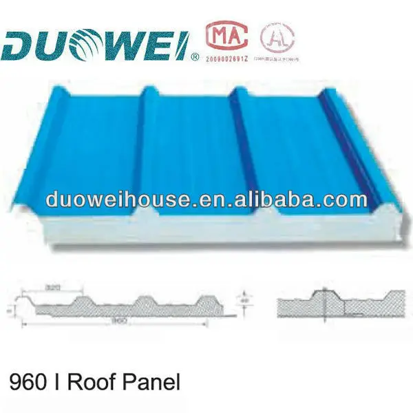 China Duowei Good Quality Heat Insulation and Fast Installation EPS Sandwich Panel for Roof and Wall