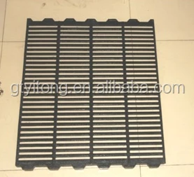Pig farming equipment, Casting iron flooring for farrowing crate cast iron pig flooring