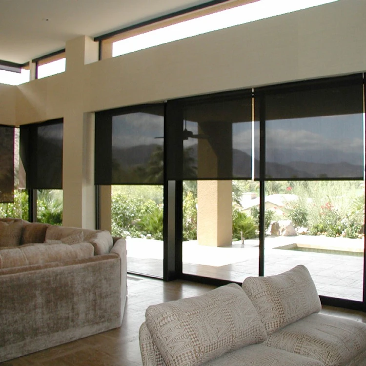 Factory Customized Roller Blinds Wholesale Electric Roller Blinds With Electrical Motor