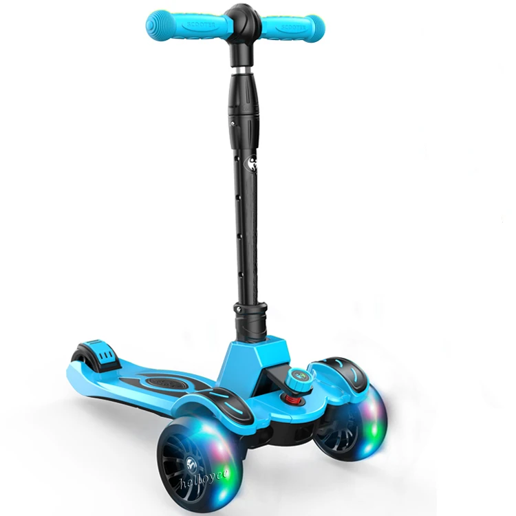Amazing Wholesale Price Foldable Flashing Wheel Kids Scooter, 3 Wheel Kids Kick Scooter