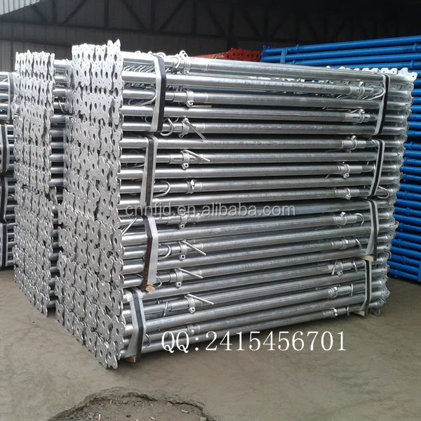 Предварительно оцинкованная конструкция телескопическая опорная Опора/швартовая опора для строительных лесов