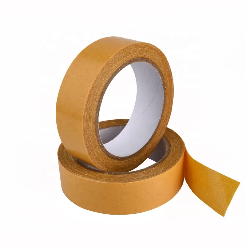 50 mesh 230mic hot melt glue double sided high self adhesive carpet edge tape for carpet seaming and fixed